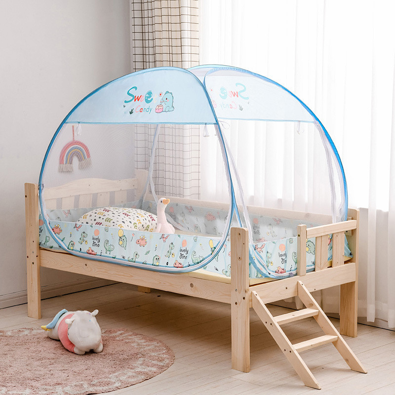 Outdoor Tent Playhouse - Yurt Children Mosquito Net Double Doors