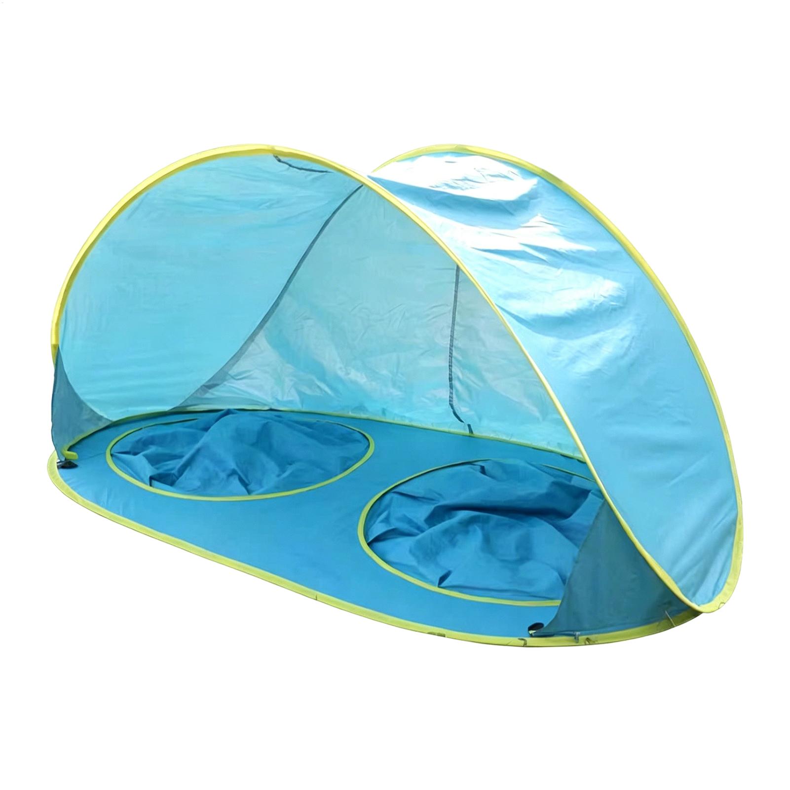 Outdoor Tent Playhouse - Kid Beach Tent With Pool UV