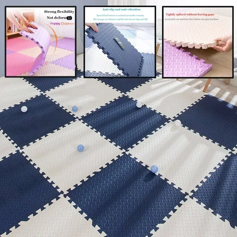 Kids Outdoor Flooring - For Children 30x1cm 8-16pcs Baby Puzzle