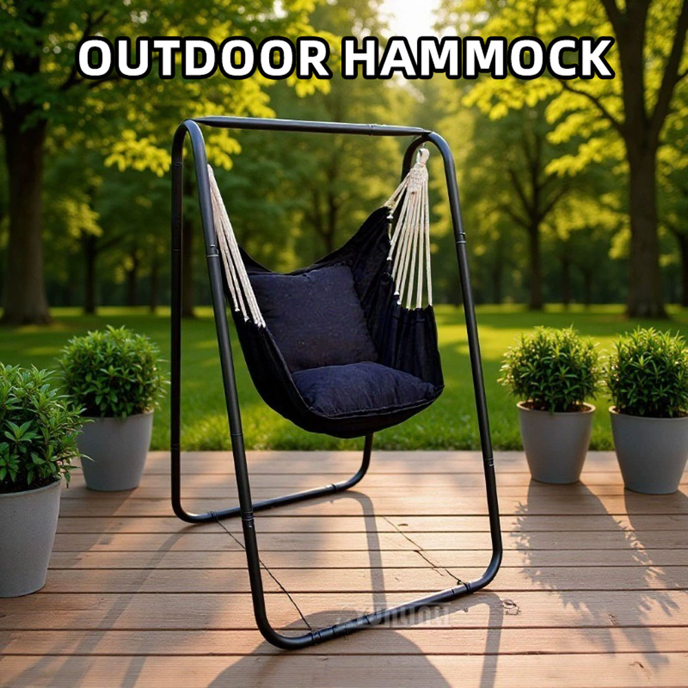 Kids Outdoor Hammock Chair - Swing Stand Hammock Hanging Chair, Easy