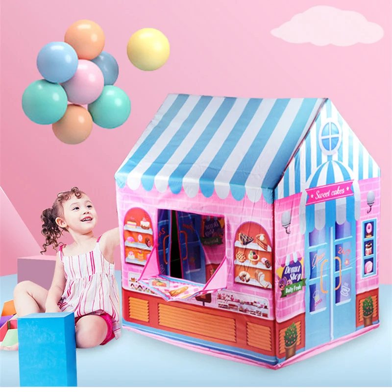 Outdoor Tent Playhouse - Princess Style Indoor Outdoor Play Tent