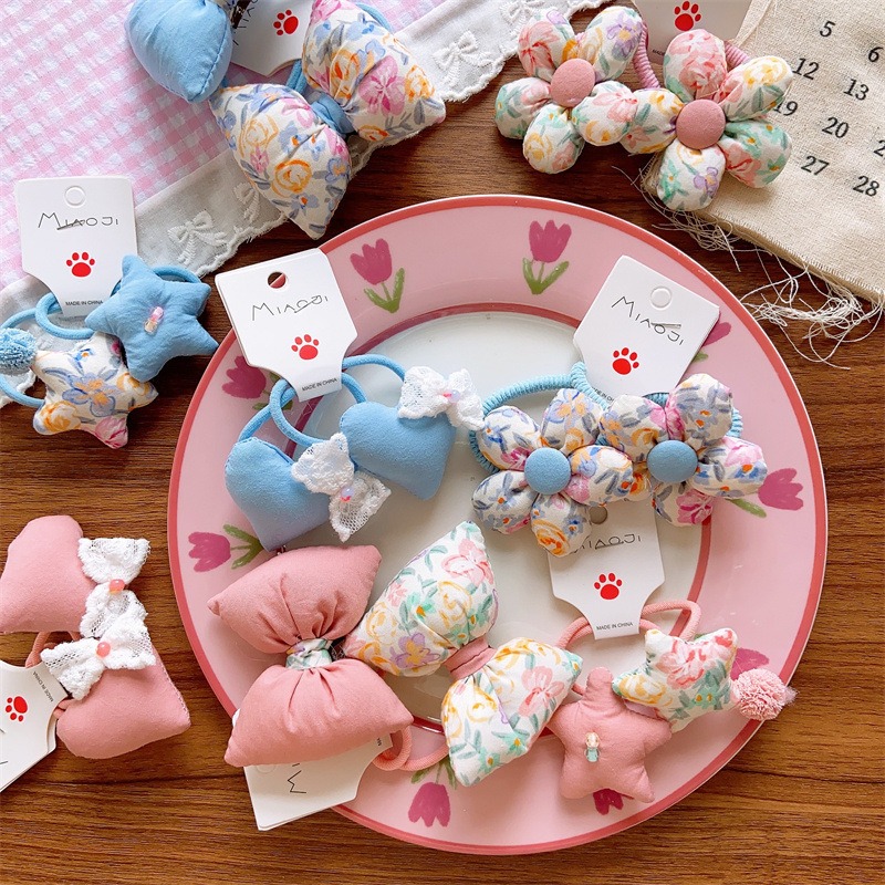 Kids Outdoor Activity Set - Girls Hair Band New Fashion Heart