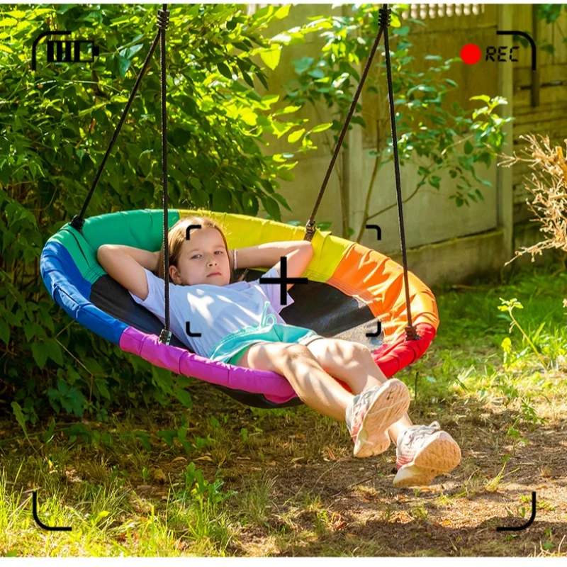 Kids Outdoor Hammock Chair - For Garden Hammock Indoor Suspended Swing