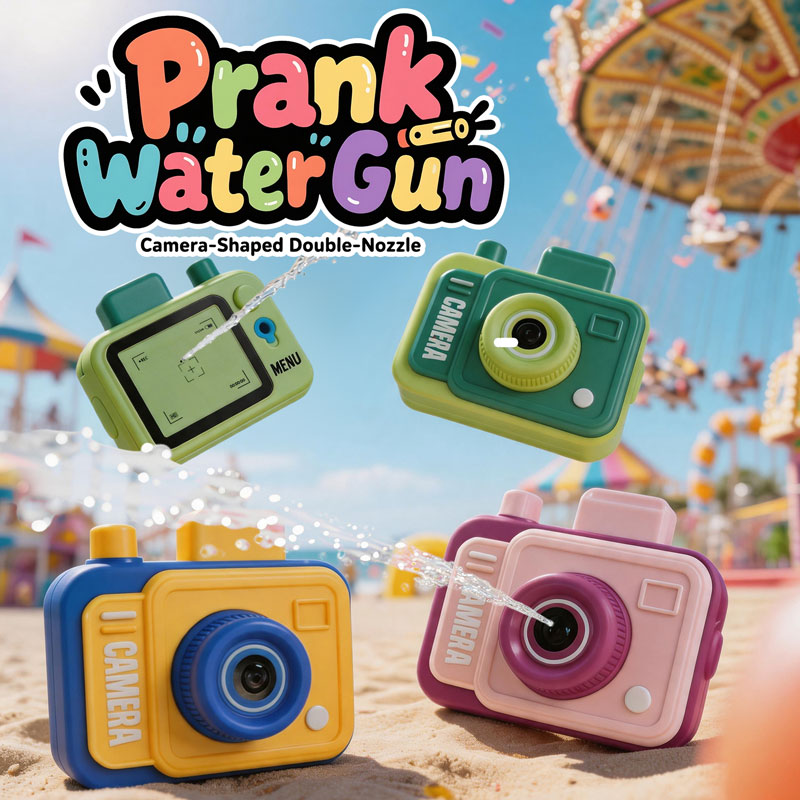 Kids Outdoor Clubhouse - Double-sided Water Gun Camera Water Prank