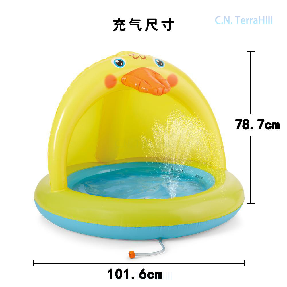 Inflatable Splash Pool for Kid - đánh giá và giá Kids Outdoor Water Play Table