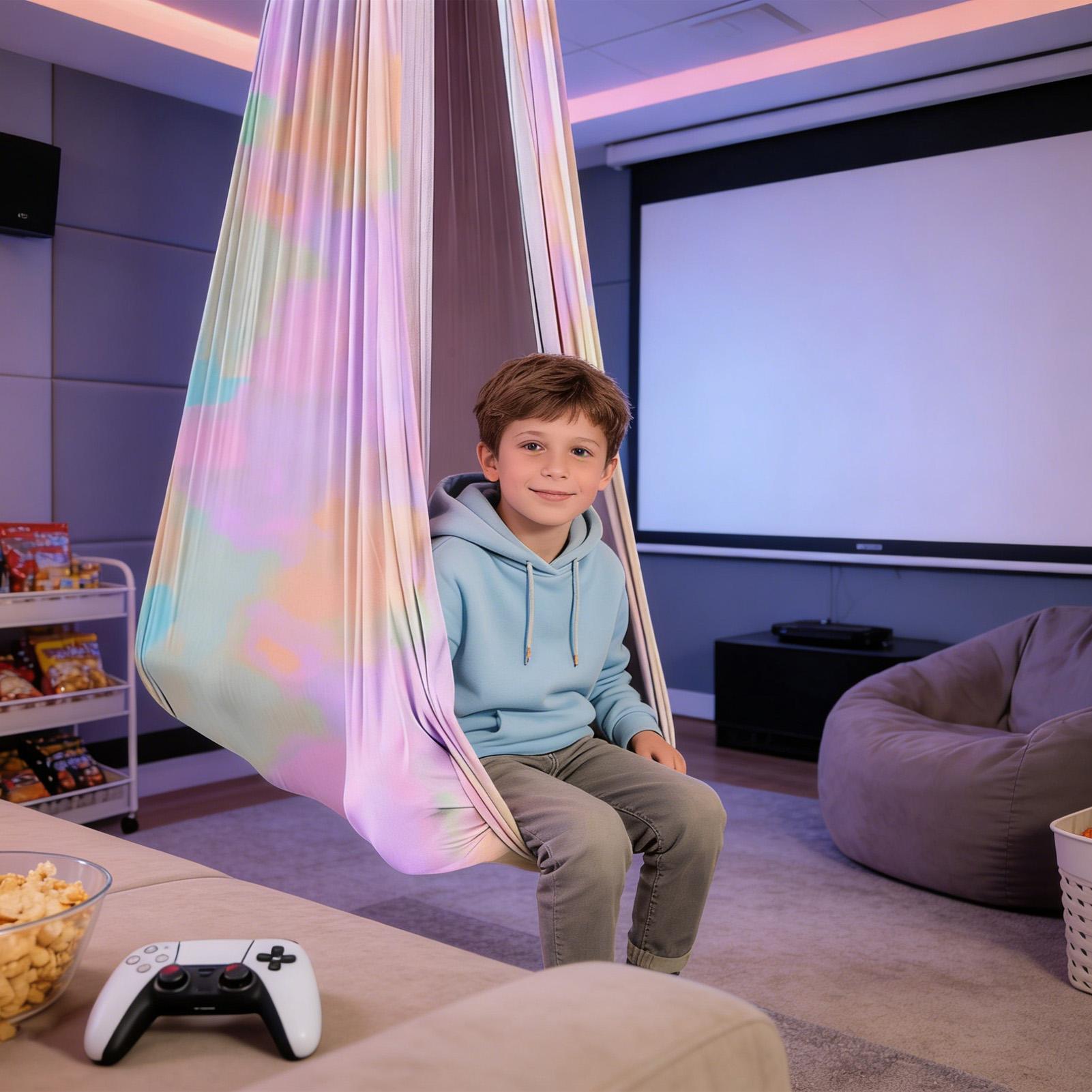 Kids Swing Strong Load-Bearing - đánh giá và giá Kids Outdoor Hammock Chair