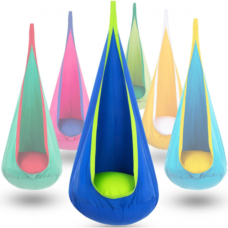 Children Hanging Pod Swing Ham - đánh giá và giá Kids Outdoor Hammock Chair