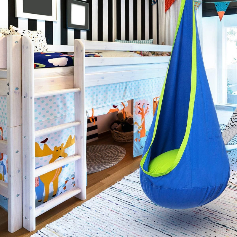 Children Hanging Pod Swing Ham - đánh giá và giá Kids Outdoor Hammock Chair