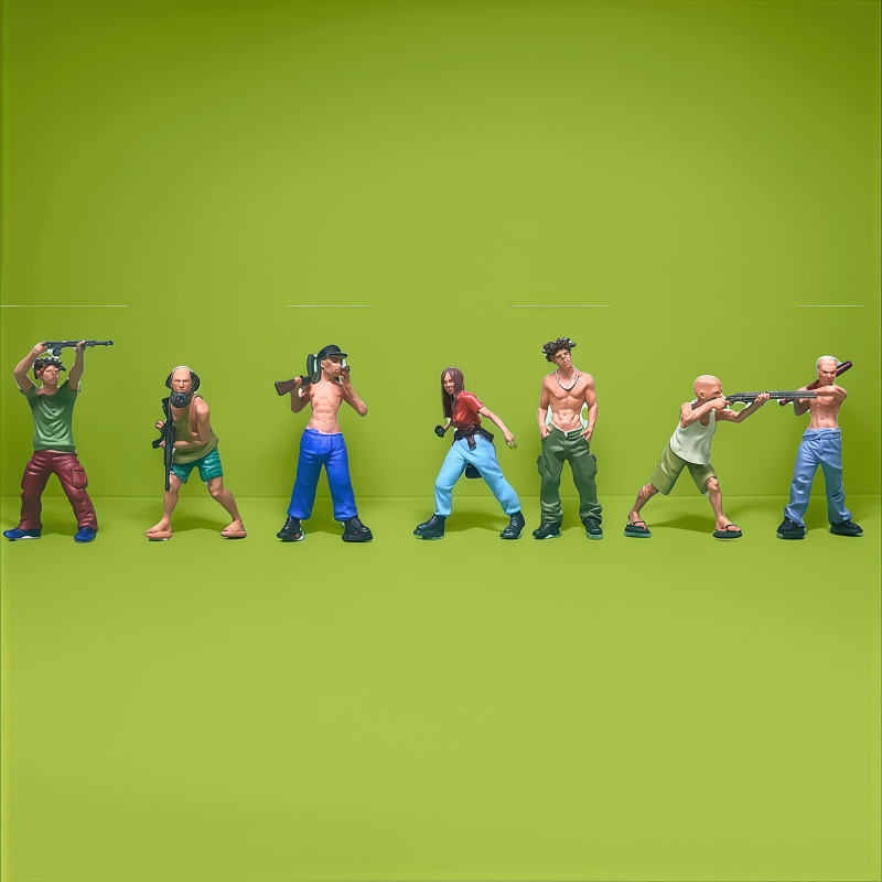 Diorama 1/64 Gang Member Robbe - đánh giá và giá Kids Outdoor Sandbox