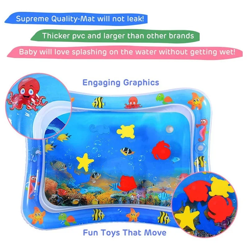 Baby Playing Water Mat Toddler - đánh giá và giá Kids Outdoor Water Play Table