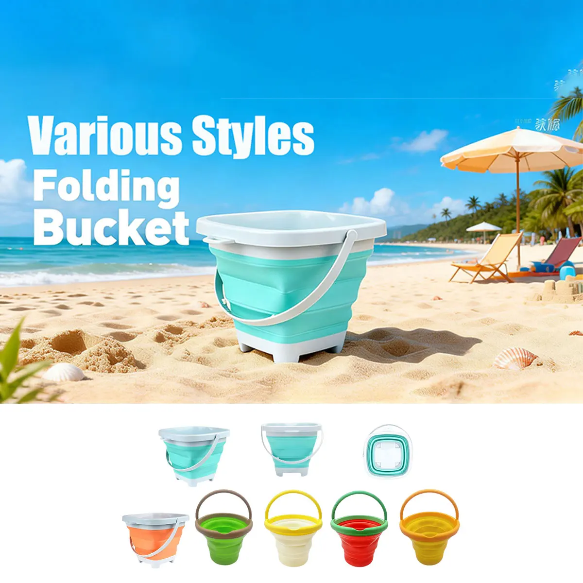 Different Foldable Sand Bucket - đánh giá và giá Kids Outdoor Activity Centre