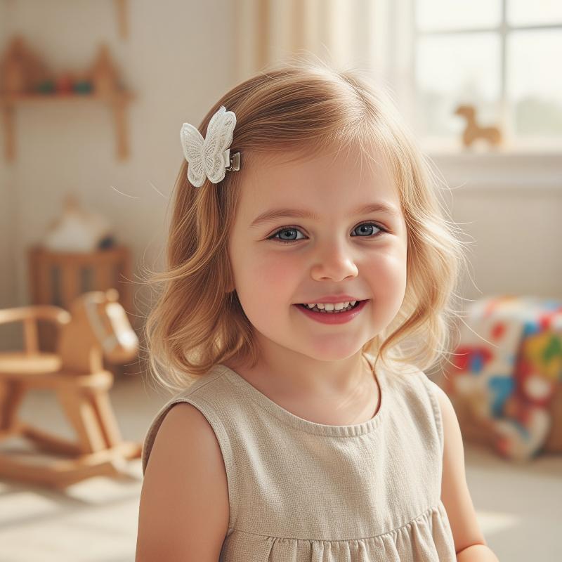 Cute Beige 8PCS Hair Clips Set - đánh giá và giá Kids Outdoor Activity Set