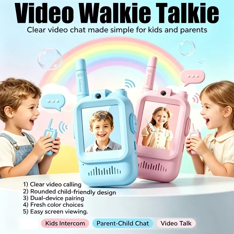 NEW Kids Video Walkie Talkies  - đánh giá và giá Kids Outdoor Clubhouse