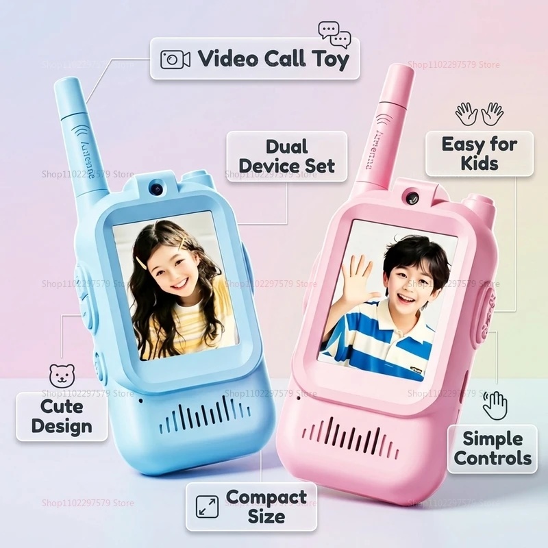 NEW Kids Video Walkie Talkies  - đánh giá và giá Kids Outdoor Clubhouse