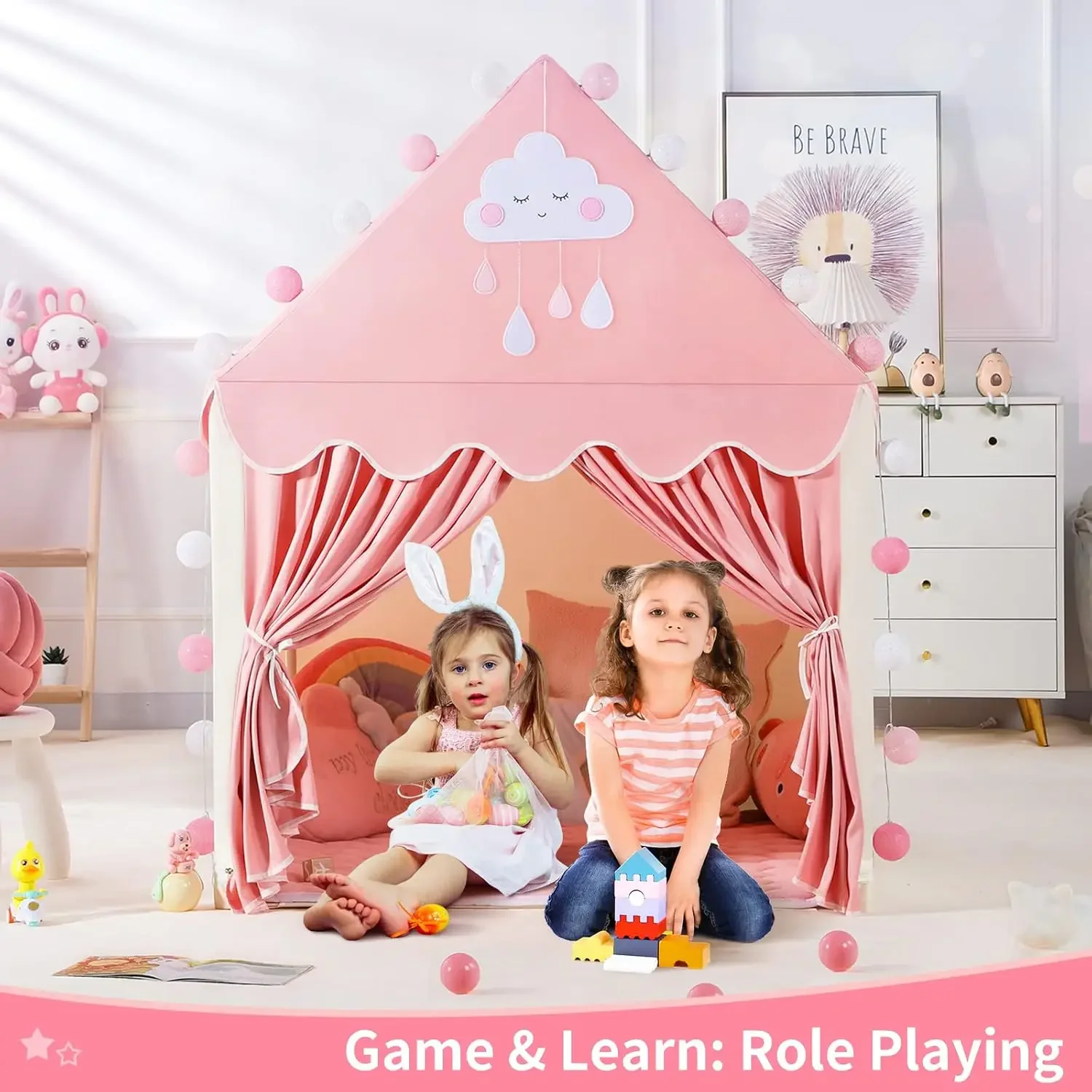 Children Play Tent Princess Ca - đánh giá và giá Kids Outdoor Clubhouse