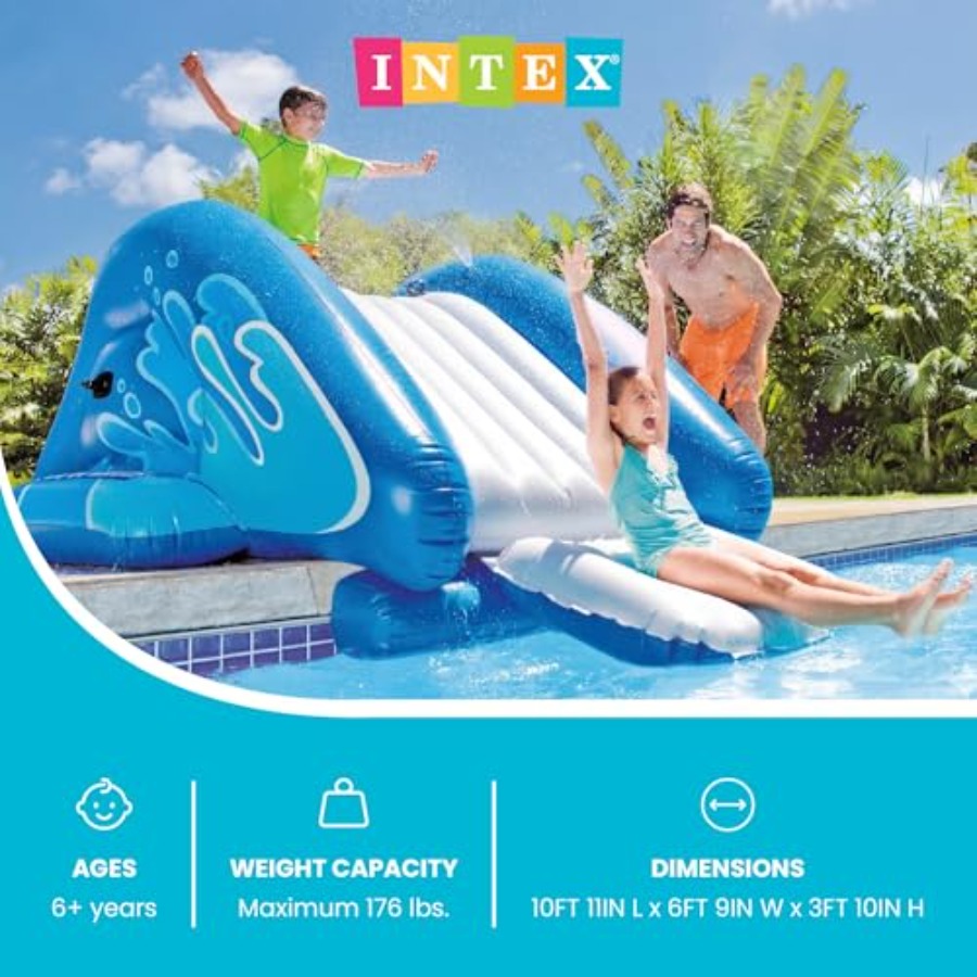 Inflatable Water Slide Pool Pl - đánh giá và giá Kids Outdoor Activity Centre