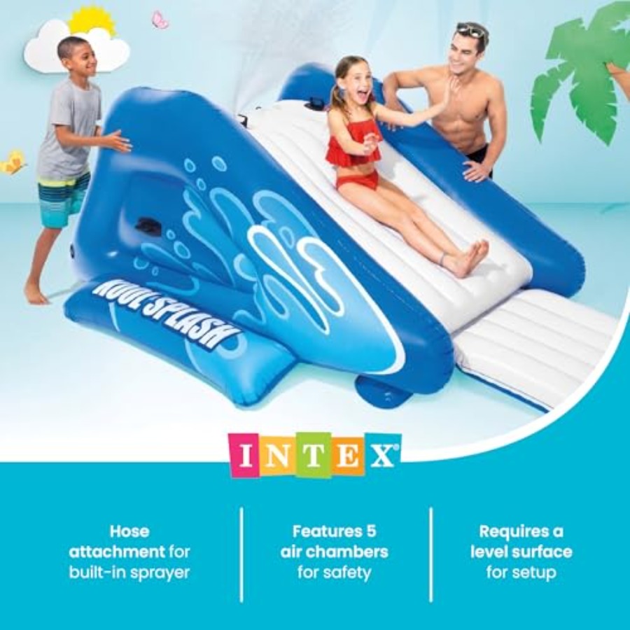 Inflatable Water Slide Pool Pl - đánh giá và giá Kids Outdoor Activity Centre
