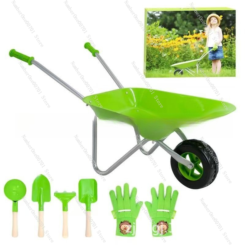 Kids Outdoor Wheelbarrow, Gree - đánh giá và giá Kids Outdoor Activity Set