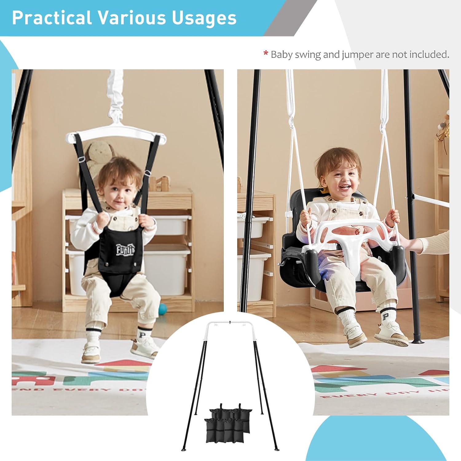 Foldable Swing Stand for Kids  - đánh giá và giá Kids Outdoor Hammock Chair