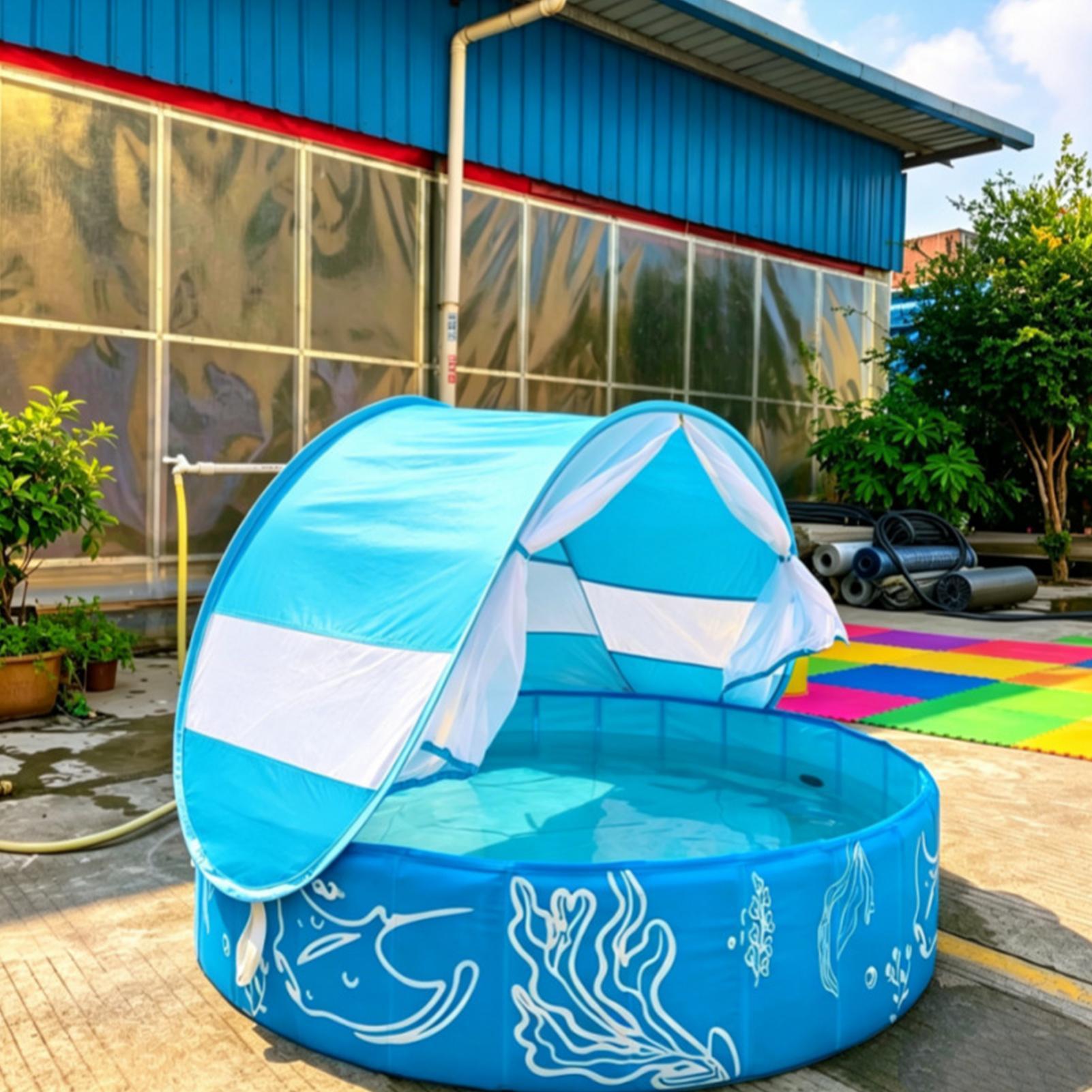 Kiddie Pool with Canopy 120x30 - đánh giá và giá Kids Outdoor Activity Centre