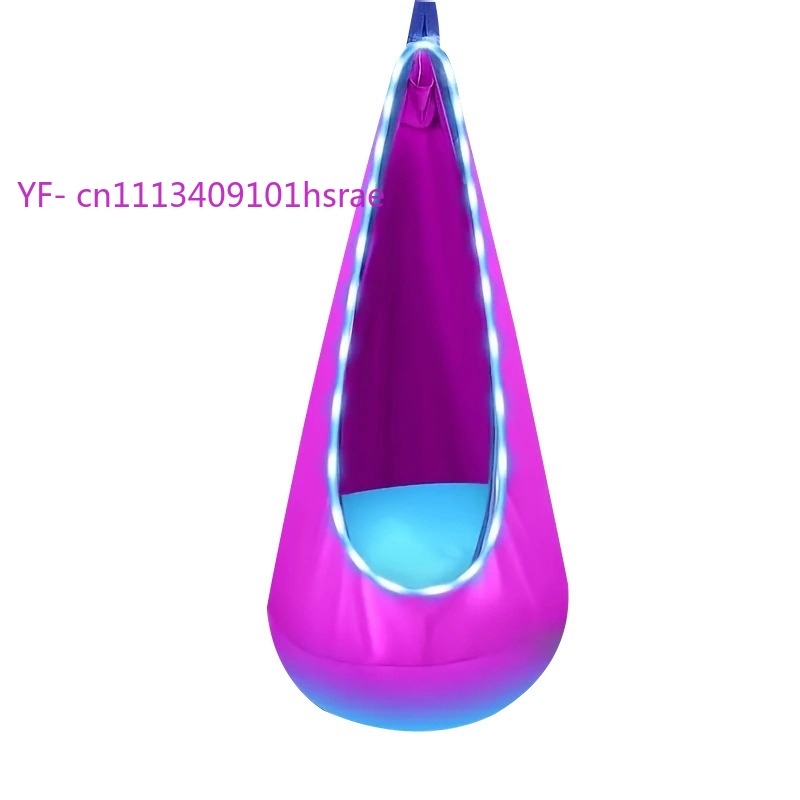 Glowing LED Inflatable Hammock - đánh giá và giá Kids Outdoor Hammock Chair