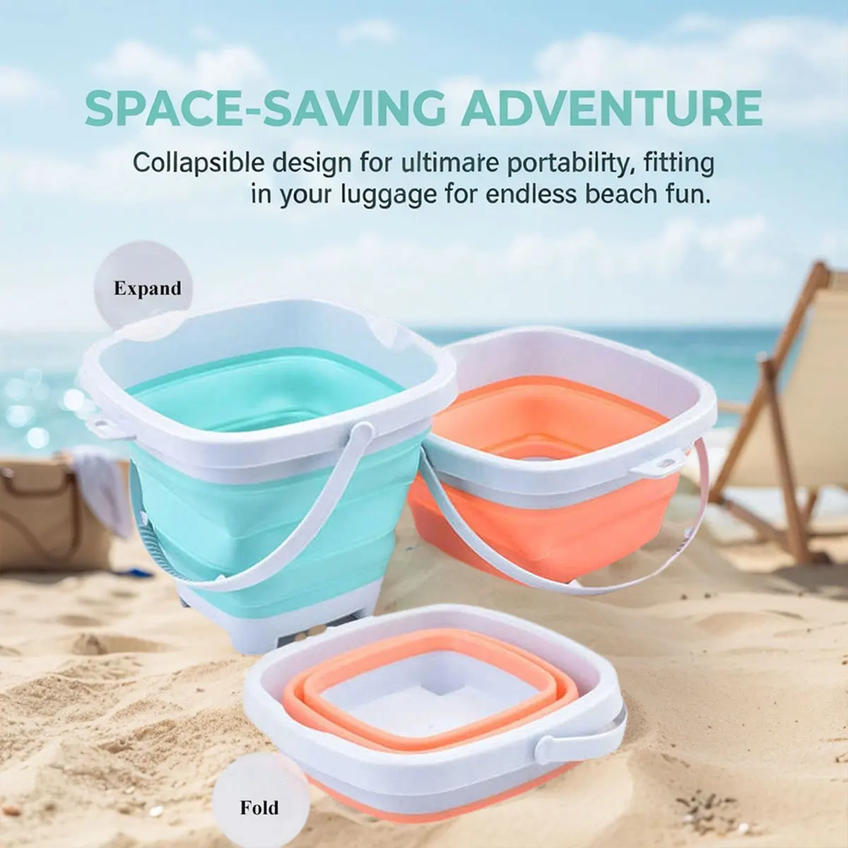 Different Foldable Sand Bucket - đánh giá và giá Kids Outdoor Activity Centre