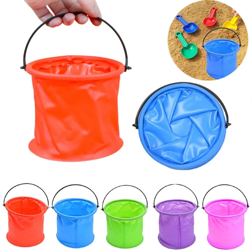 Collapsible Beach Sand Bucket  - đánh giá và giá Kids Outdoor Fun