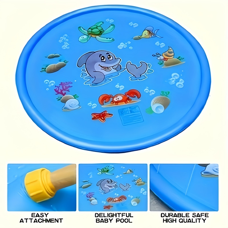 Children Play Spray Mat 100cm  - đánh giá và giá Kids Outdoor Clubhouse