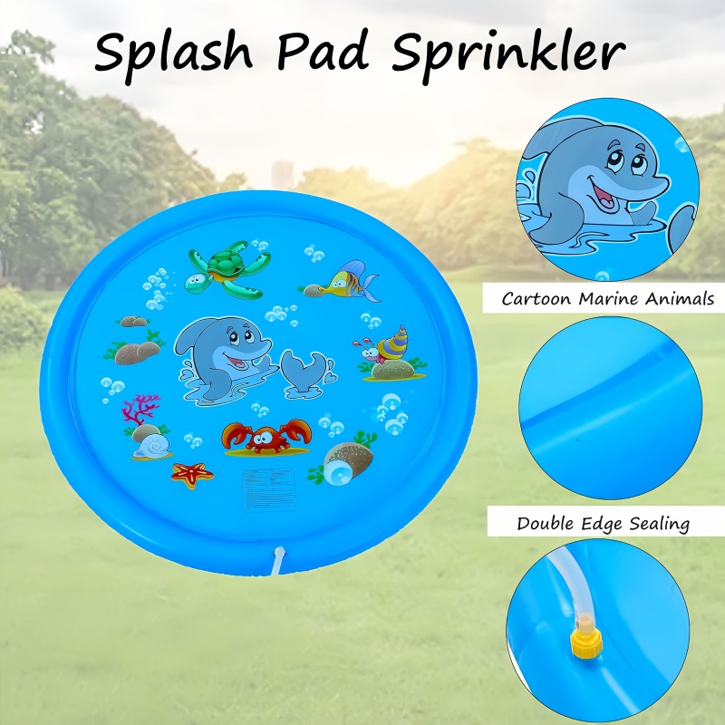 Children Play Spray Mat 100cm  - đánh giá và giá Kids Outdoor Clubhouse