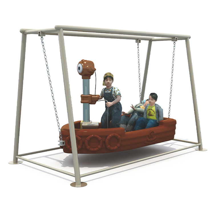 Pirate Ship Shape Swing Chair  - đánh giá và giá Kids Outdoor Set